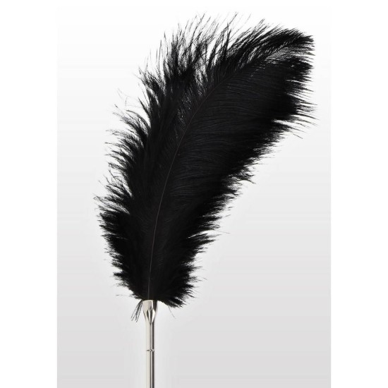 Μεγάλο Διεγερτικό Φτερό - Taboom Large Feather Tickler Black Fetish Toys 