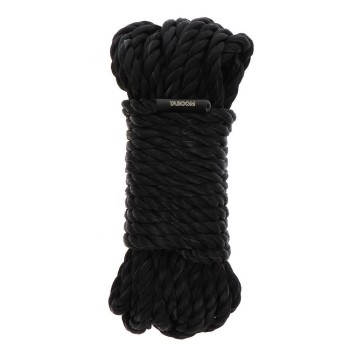 Απαλό Σχοινί Δεσίματος - Taboom Bondage Rope Black 10m