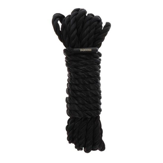 Απαλό Σχοινί Δεσίματος - Taboom Bondage Rope Black 5m Fetish Toys 