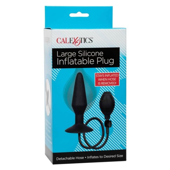 Φουσκωτή Σφήνα Σιλικόνης - Calexotics Large Silicone Inflatable Plug Sex Toys 