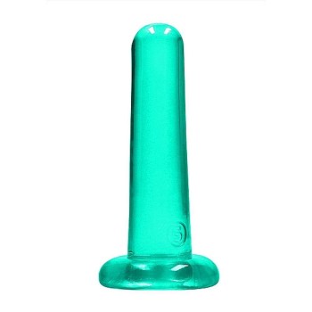 Crystal Clear Non Realistic Dildo Turquoise 13cm