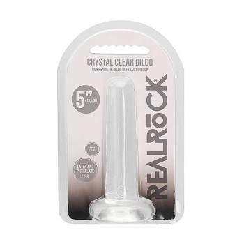 Crystal Clear Non Realistic Dildo Clear 13cm