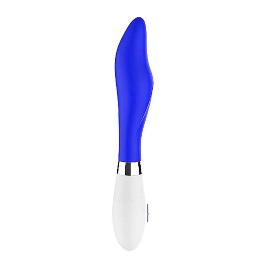 Κλασικός Δονητής Σιλικόνης - Athamas Classic Silicone Vibrator Blue Sex Toys 