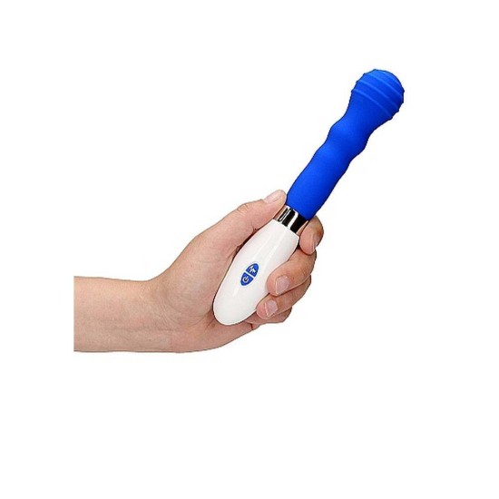 Κλασικός Δονητής Σιλικόνης - Alida Classic Silicone Vibrator Blue Sex Toys 