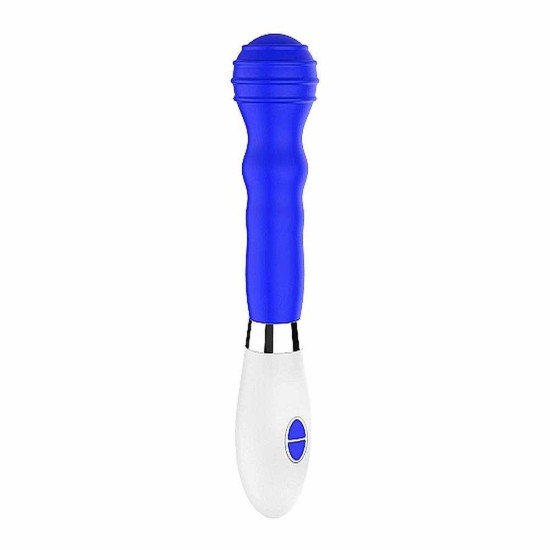 Κλασικός Δονητής Σιλικόνης - Alida Classic Silicone Vibrator Blue Sex Toys 