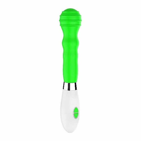 Κλασικός Δονητής Σιλικόνης - Alida Classic Silicone Vibrator Green Sex Toys 