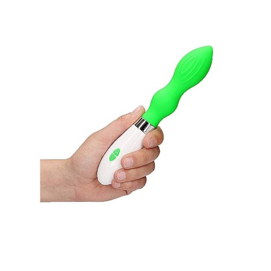 Astraea Classic Silicone Vibrator Green Sex Toys