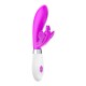 Alexios Rechargeable Rabbit Vibrator Purple Sex Toys