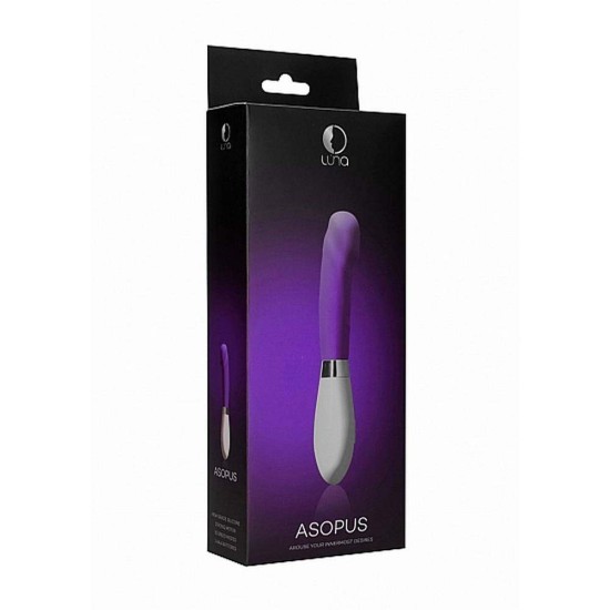 Asopus Silicone G Spot Vibrator Purple Sex Toys