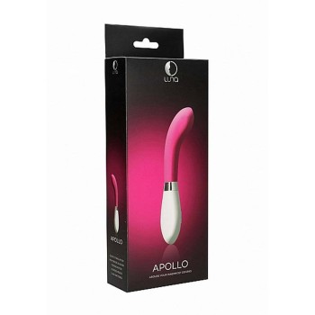 Apollo Silicone G Spot Vibrator Pink