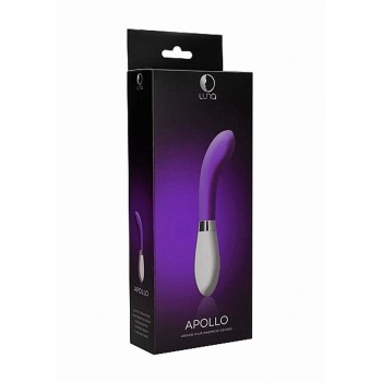 Δονητής Σημείου G - Apollo Silicone G Spot Vibrator Purple