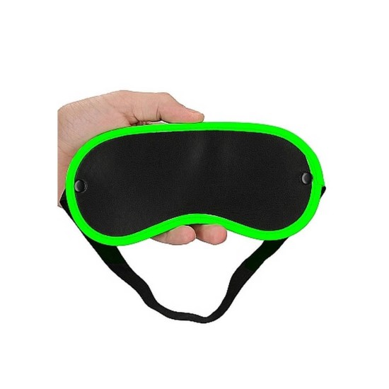 Ouch Eye Mask Glow In The Dark Fetish Toys 