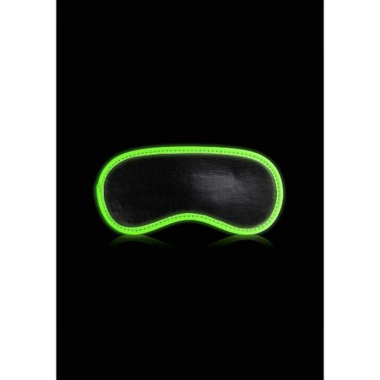 Ouch Eye Mask Glow In The Dark Fetish Toys 