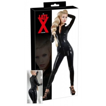 The Latex Collection Latex Catsuit Black