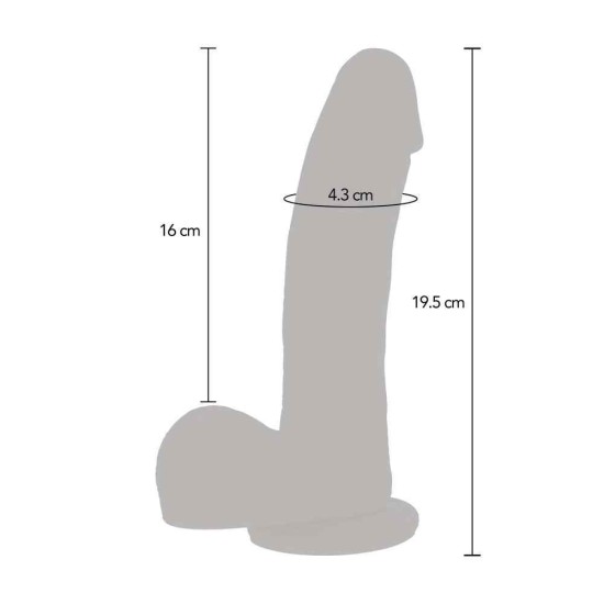 Get Real Magnetic Pulse Thrusting Dildo 19cm Sex Toys