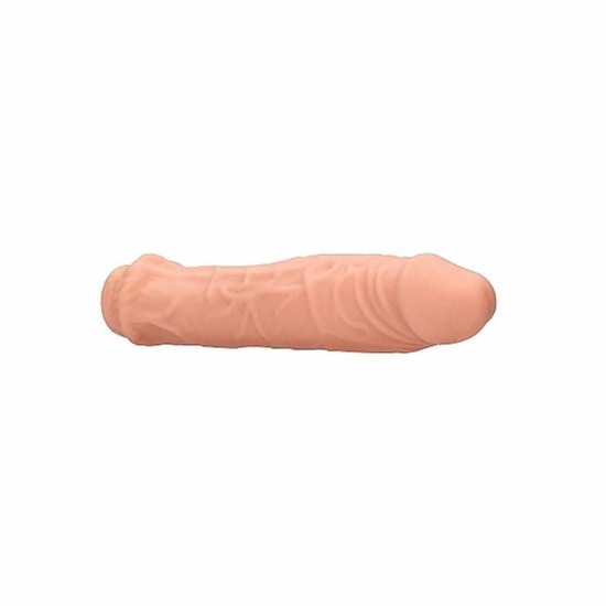 Ρεαλιστικό Κάλυμμα Πέους - Realrock Realistic Penis Extender Beige 16cm Sex Toys 