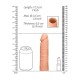 Ρεαλιστικό Κάλυμμα Πέους - Realrock Realistic Penis Extender Beige 17cm Sex Toys 