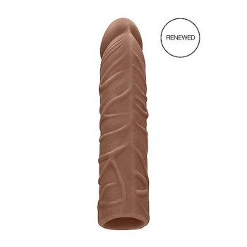 Ρεαλιστικό Κάλυμμα Πέους - Realrock Realistic Penis Extender Brown 17cm