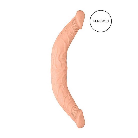 Διπλό Ευλύγιστο Πέος - Flexible Realistic Double Ended Dong Beige 36cm Sex Toys 