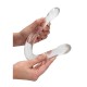 Crystal Clear Non Realistic Double Dildo Clear 42cm Sex Toys
