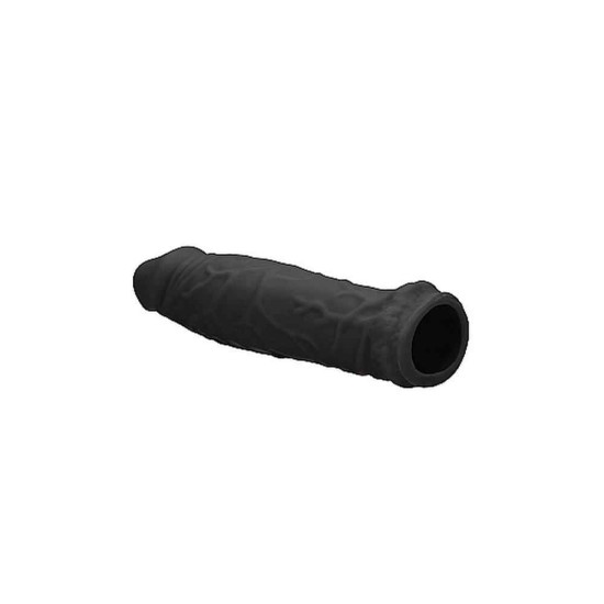 Ρεαλιστικό Κάλυμμα Πέους - Realrock Realistic Penis Extender Black 16cm Sex Toys 