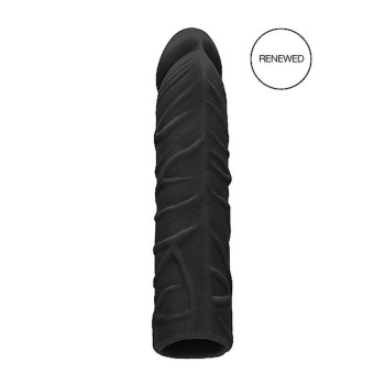 Ρεαλιστικό Κάλυμμα Πέους - Realrock Realistic Penis Extender Black 17cm