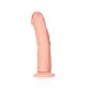 Κυρτό Ρεαλιστικό Πέος - Curved Realistic Dildo With Suction Cup Beige 18cm Sex Toys 