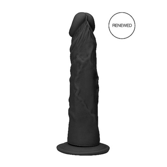 Dong Without Testicles Black 24cm Sex Toys
