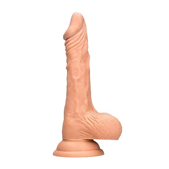 Dong With Testicles Beige 27cm Sex Toys