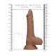 Dong With Testicles Brown 27cm Sex Toys