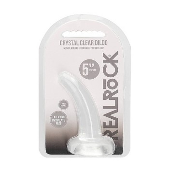 Crystal Clear Non Realistic Dildo Clear 12cm