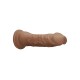 Dong Without Testicles Brown 24cm Sex Toys