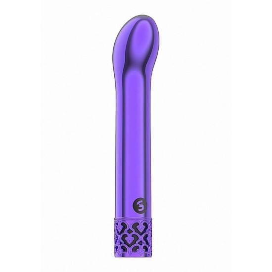 Μίνι Δονητής Σημείου G - Jewel 10 Speed Rechargeable G Spot Vibrator Purple Sex Toys 