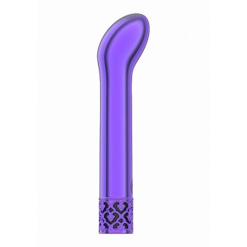 Jewel 10 Speed Rechargeable G Spot Vibrator Purple