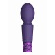 Brilliant Mini Rechargeable Wand Massager Purple Sex Toys