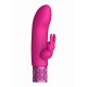 Dazzling Mini Rechargeable Rabbit Vibrator Pink Sex Toys