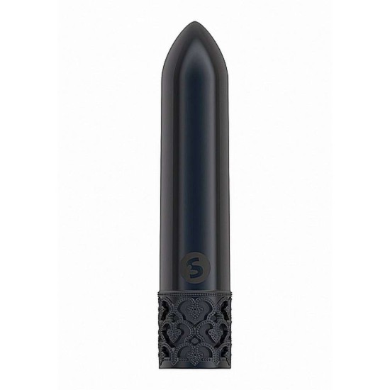Μίνι Επαναφορτιζόμενος Δονητής - Glitz 10 Speed Rechargeable Bullet Black Sex Toys 