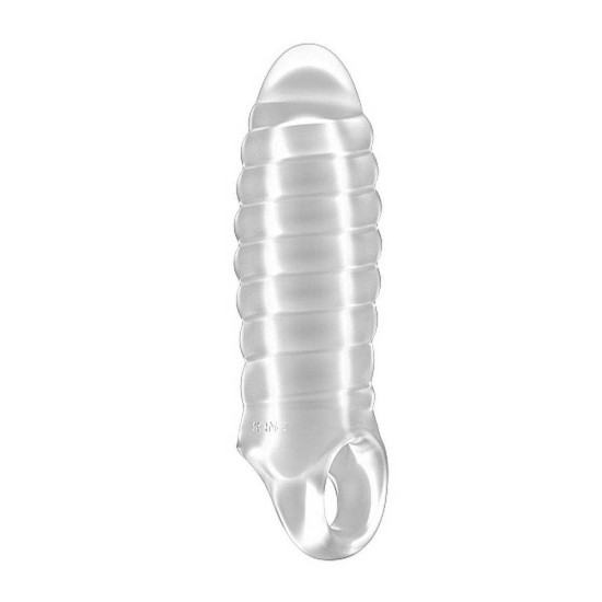 Stretchy Thick Penis Extension No.36 Clear Sex Toys