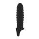 Μαύρο Κάλυμμα Πέους – Stretchy Penis Extension No.32 Black Sex Toys 