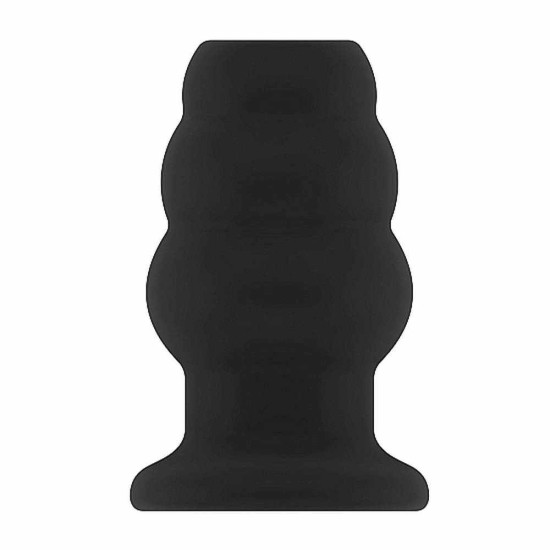 Large Hollow Tunnel Butt Plug No.51 Black Sex Toys