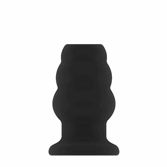 Small Hollow Tunnel Butt Plug No.49 Black Sex Toys