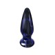 Γυάλινη Σφήνα Με Δόνηση - The Shining Vibrating Glass Plug Blue Sex Toys 
