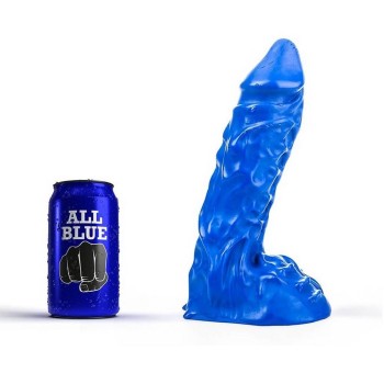 Ευλύγιστο Τερατόμορφο Ομοίωμα - All Blue Monster Realistic Dong 22cm