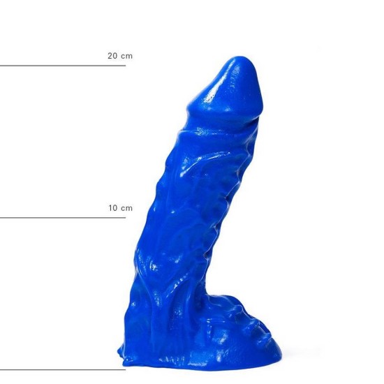 All Blue Monster Realistic Dong 22cm Sex Toys