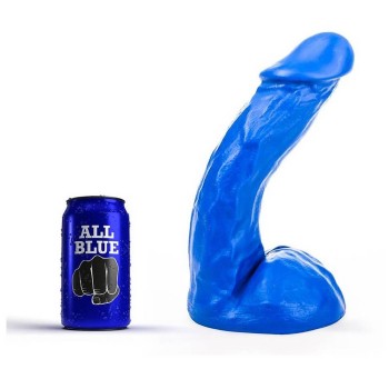 All Blue Big Realistic Dong 23cm