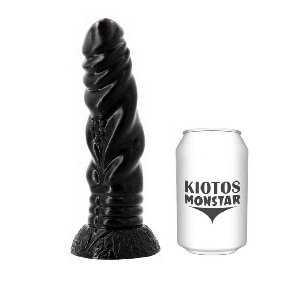 Μαύρο Τερατόμορφο Ομοίωμα - Kiotos Monstar Hydra Dildo 20cm Sex Toys 