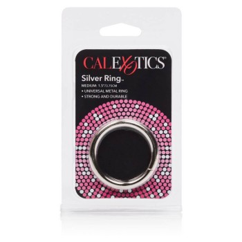 Calexotics Silver Metal Ring Medium