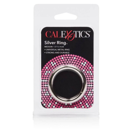 Calexotics Silver Metal Ring Medium Sex Toys