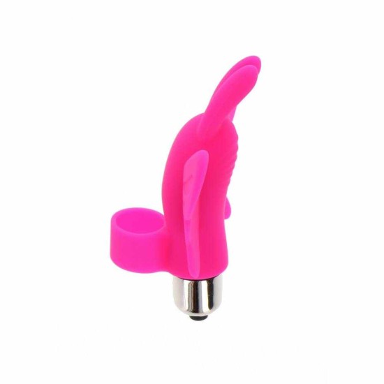 Δονητής Δάχτυλου Πεταλούδα - Butterfly Pleaser Finger Vibrator Pink Sex Toys 