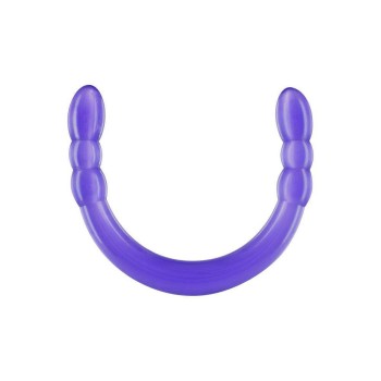 Διπλό Ευλύγιστο Ομοίωμα - Double Digger Dong Purple 45cm